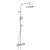 Takduschset Oras Nova Rain Shower 7409 160 c/c